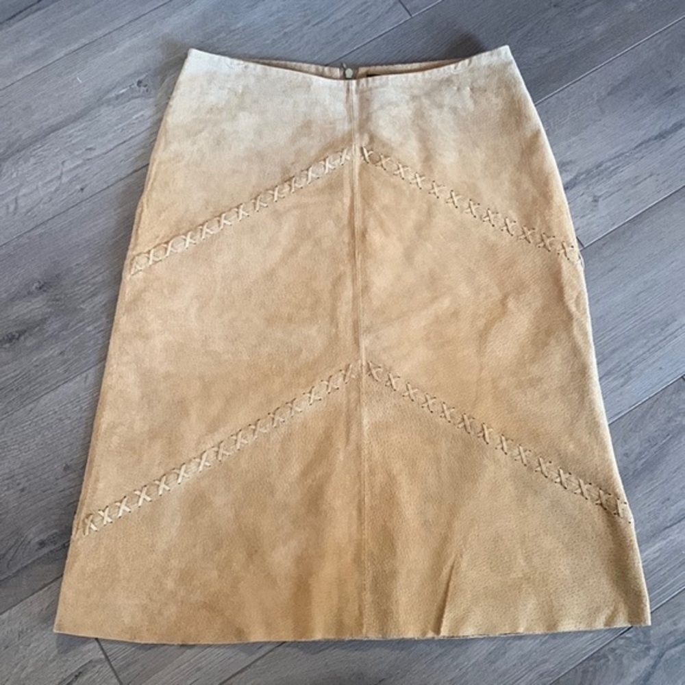 Pretty Good Junior’s Leather Skirt Size S.
